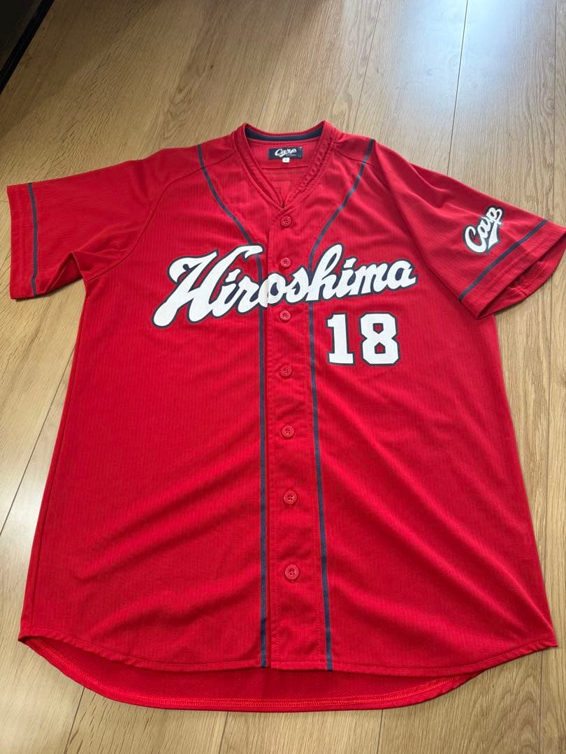広島カープ レプリカユニフォーム 前田健太 Lサイズ - メルカリ