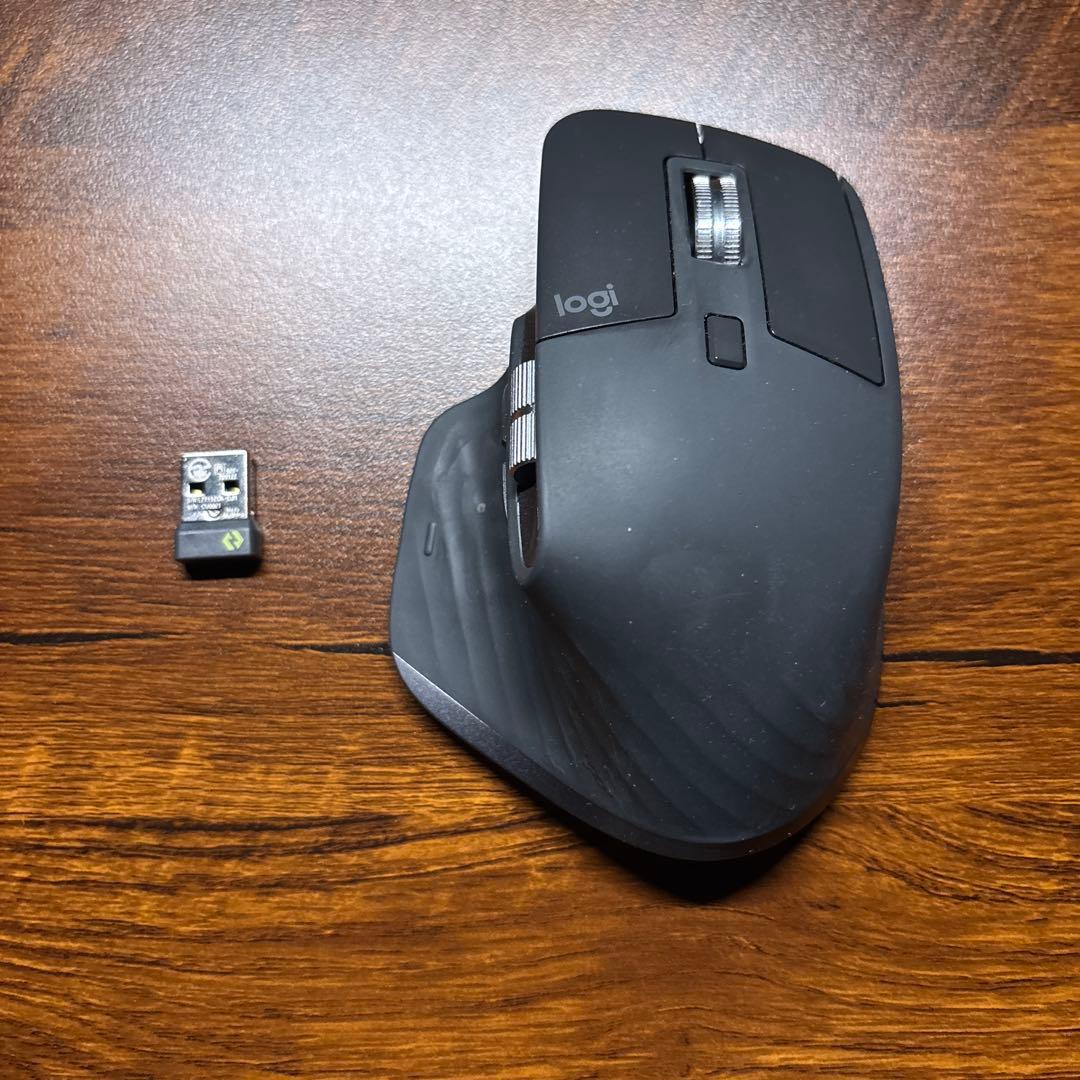 Logitech MX Master 3Sワイヤレスマウス 本体 中古 - メルカリ