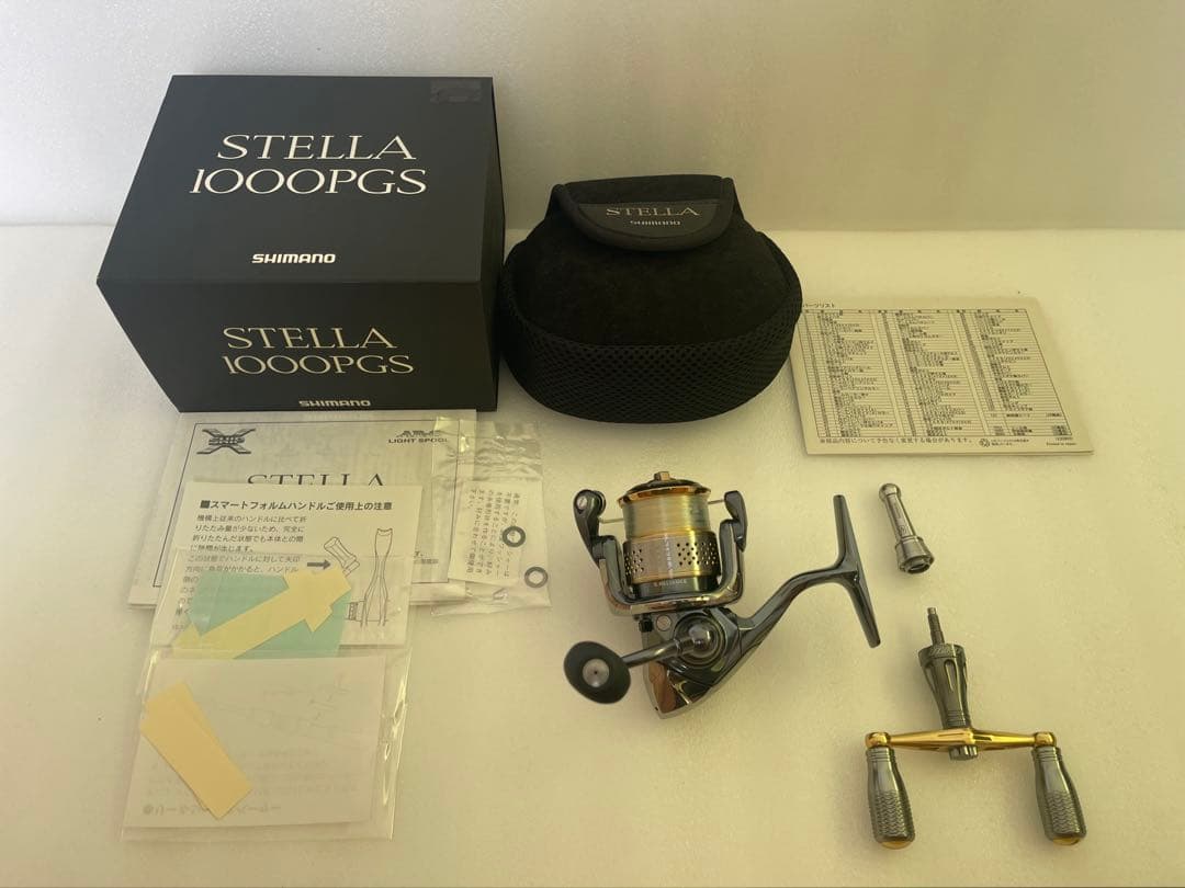 SHIMANO STELLA 1000PGS スピニングリール　シマノ　ステラ シマノ（SHIMANO） 22 ステラ 1000SSPG (2022年モデル) スピニング