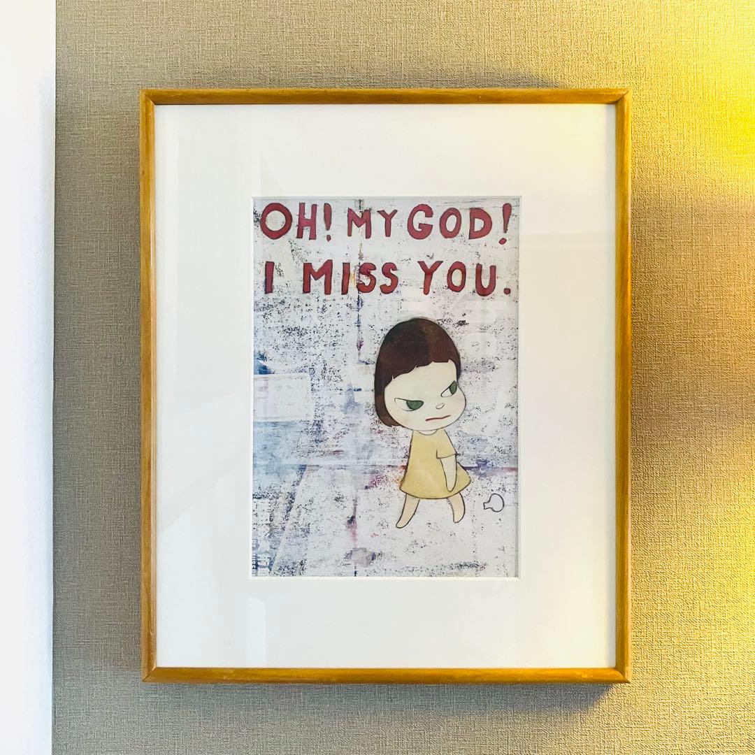 くま様専用 奈良美智 世田谷美術館 ポスター 額装品 2012年 - メルカリ