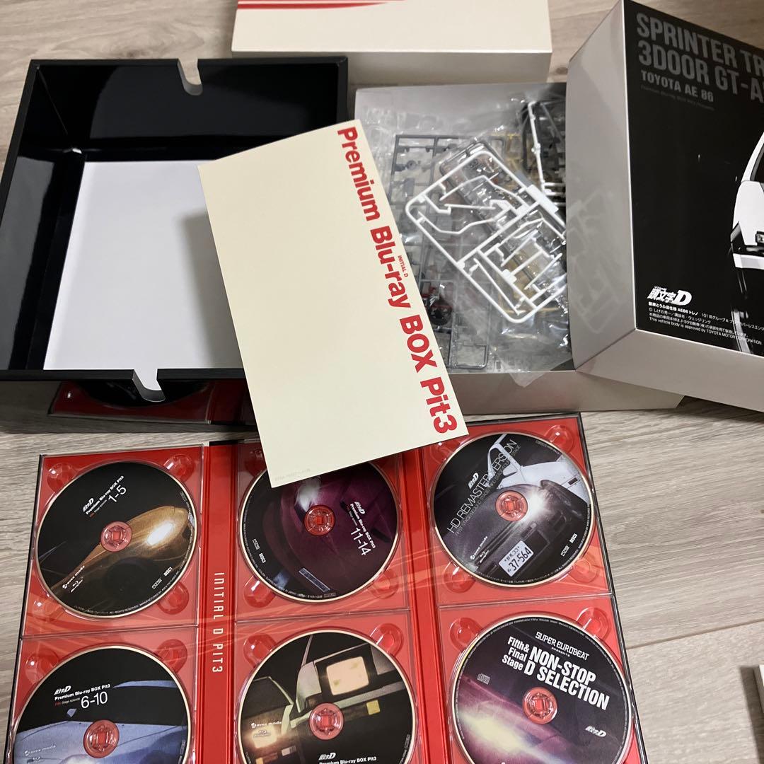 頭文字(イニシャル)D Premium Blu-ray BOX Pit 1〜3 - メルカリ