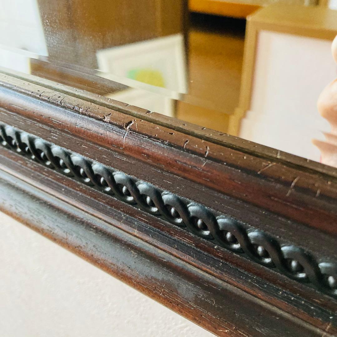 希少】ヴィンテージ 塩川光明堂 HSロマンスA4 姿見 全身鏡 ウォールミラー