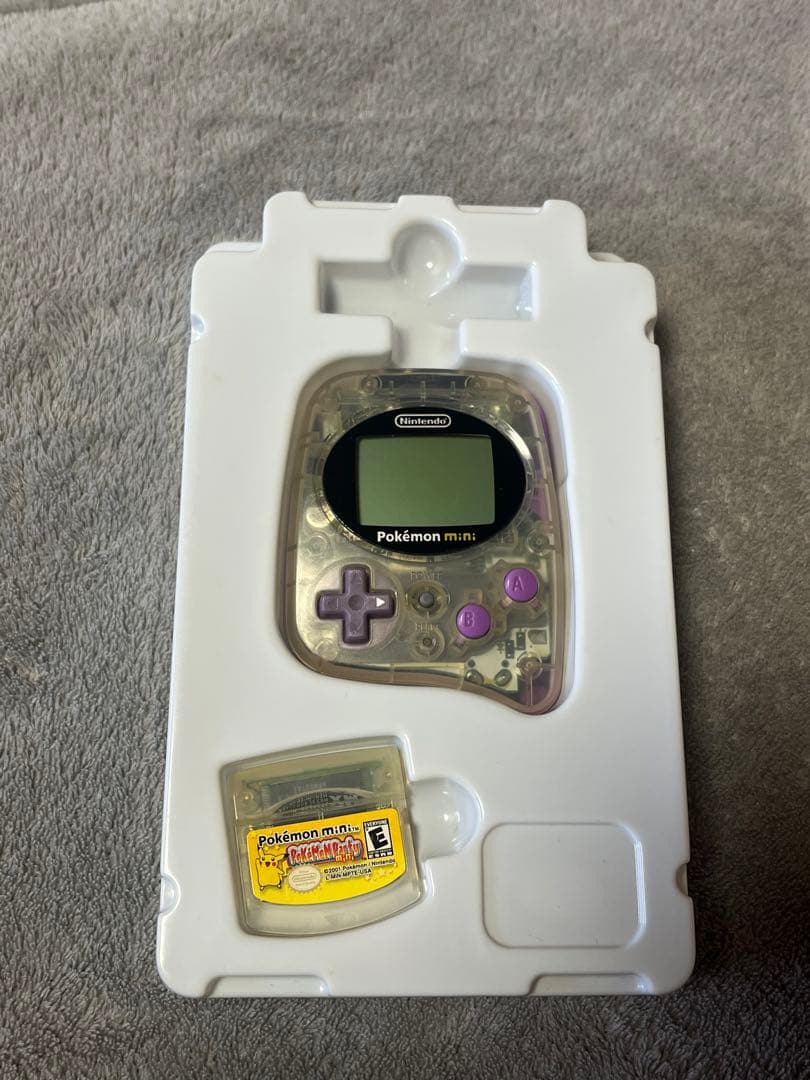 ポケモンミニ 本体 USA 英語版 ムチュール レア - メルカリ