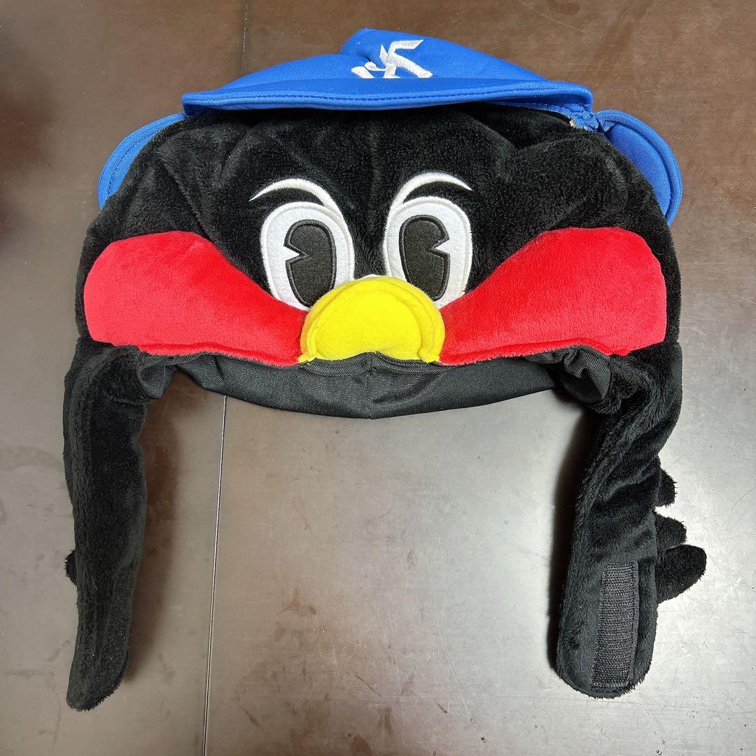 ヤクルトスワローズ つば九郎 被り物 ファンキャップ - メルカリ