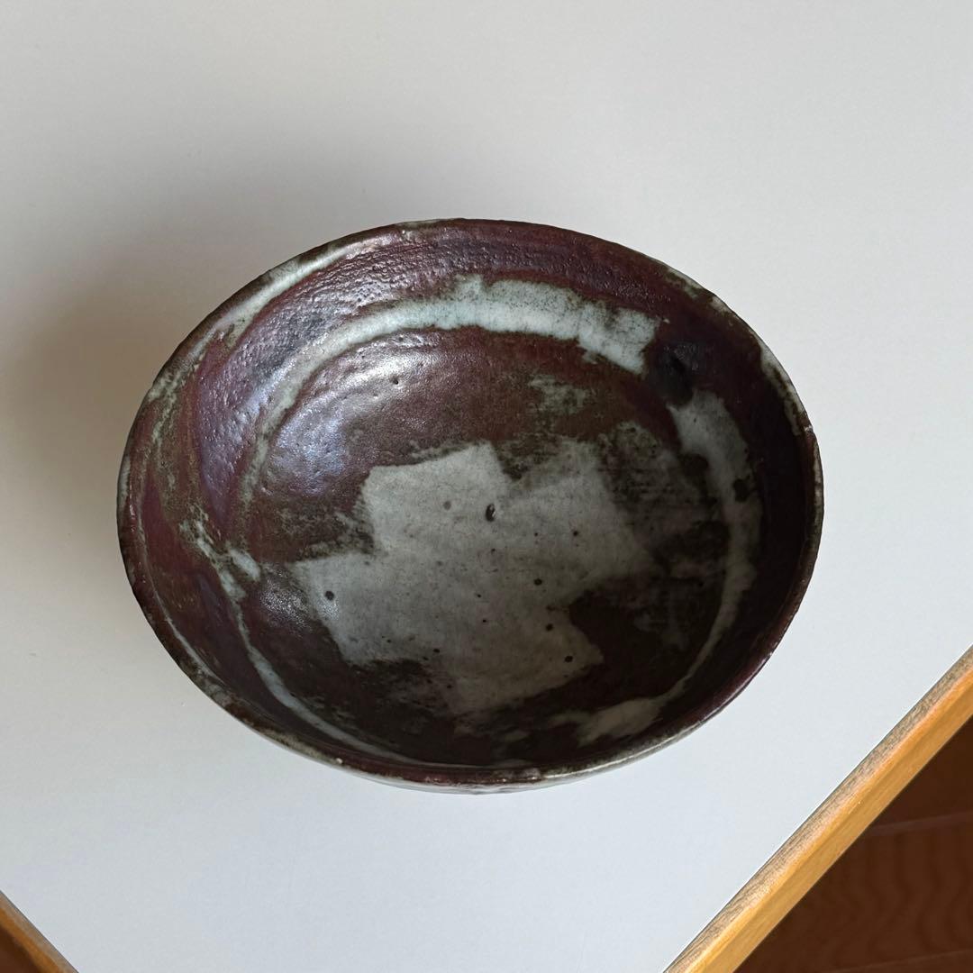 稀少品　小野哲平　クロス　茶碗　新品　14cm CIBONE 】陶芸家 小野哲平の個展を2会場で開催。400点のうつわと、作品