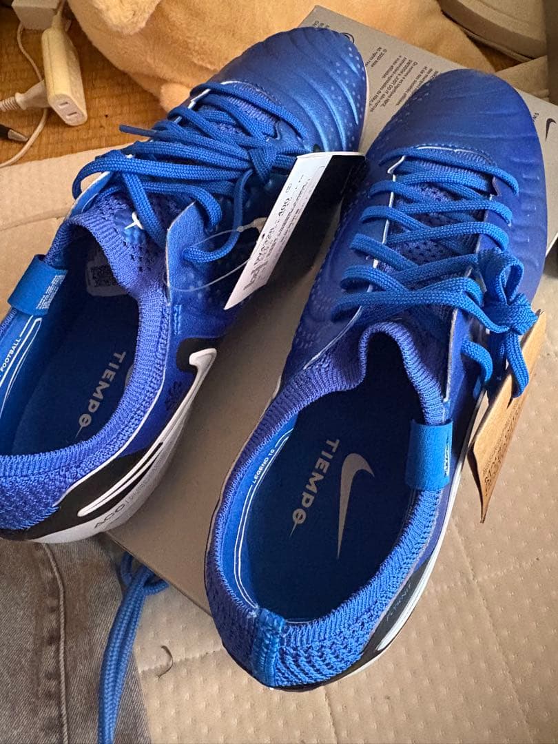 ナイキ　ティエンポレジェンド10エリートFG 24.5 NIKE ナイキ ティエンポ レジェンド 10 エリート FG(シルバー×ブラック