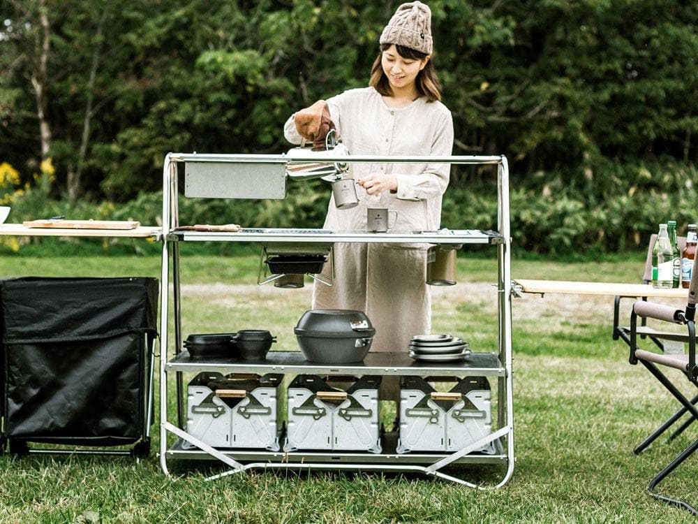 スノーピーク(snow peak) ステンレスキッチンテーブル LV-310