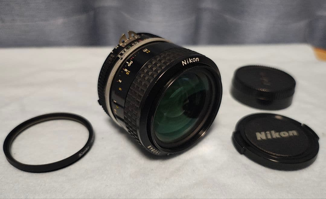 【良品】Nikon Ai NIKKOR 35mm F2.0＋SL-39フィルター 良品】Nikon Ai NIKKOR 35mm F2.0＋SL-39フィルター ニュートラル