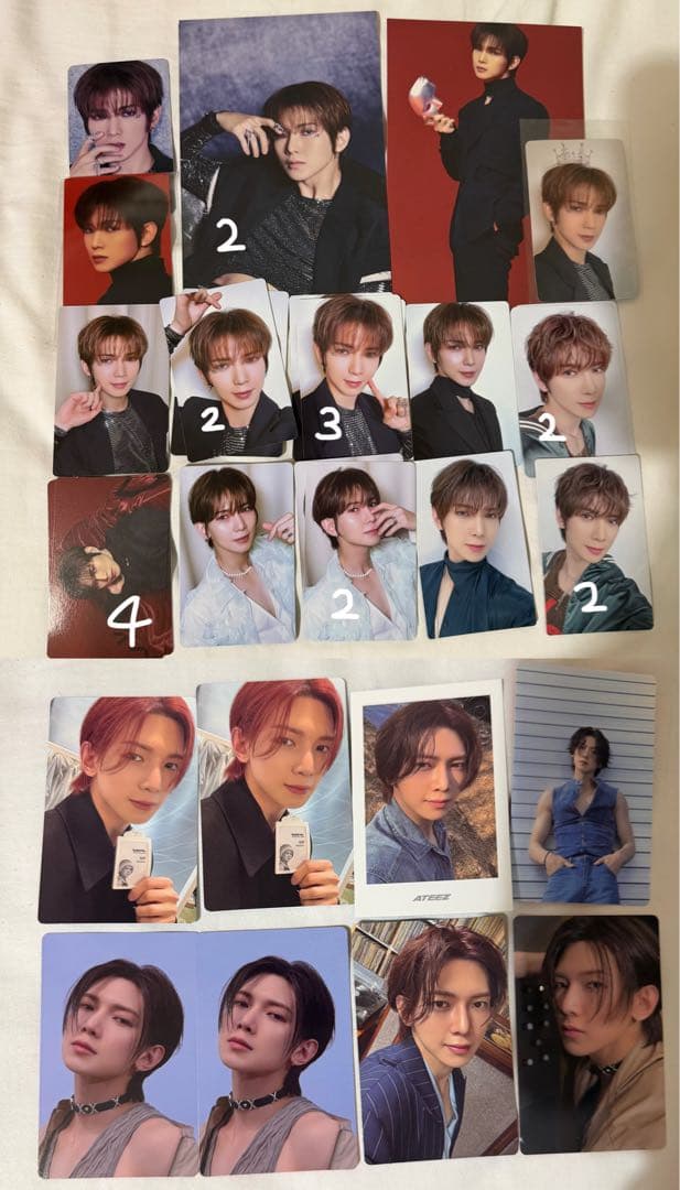 ateez ヨサン トレカ golden hour 封入 特典 まとめ売り - メルカリ