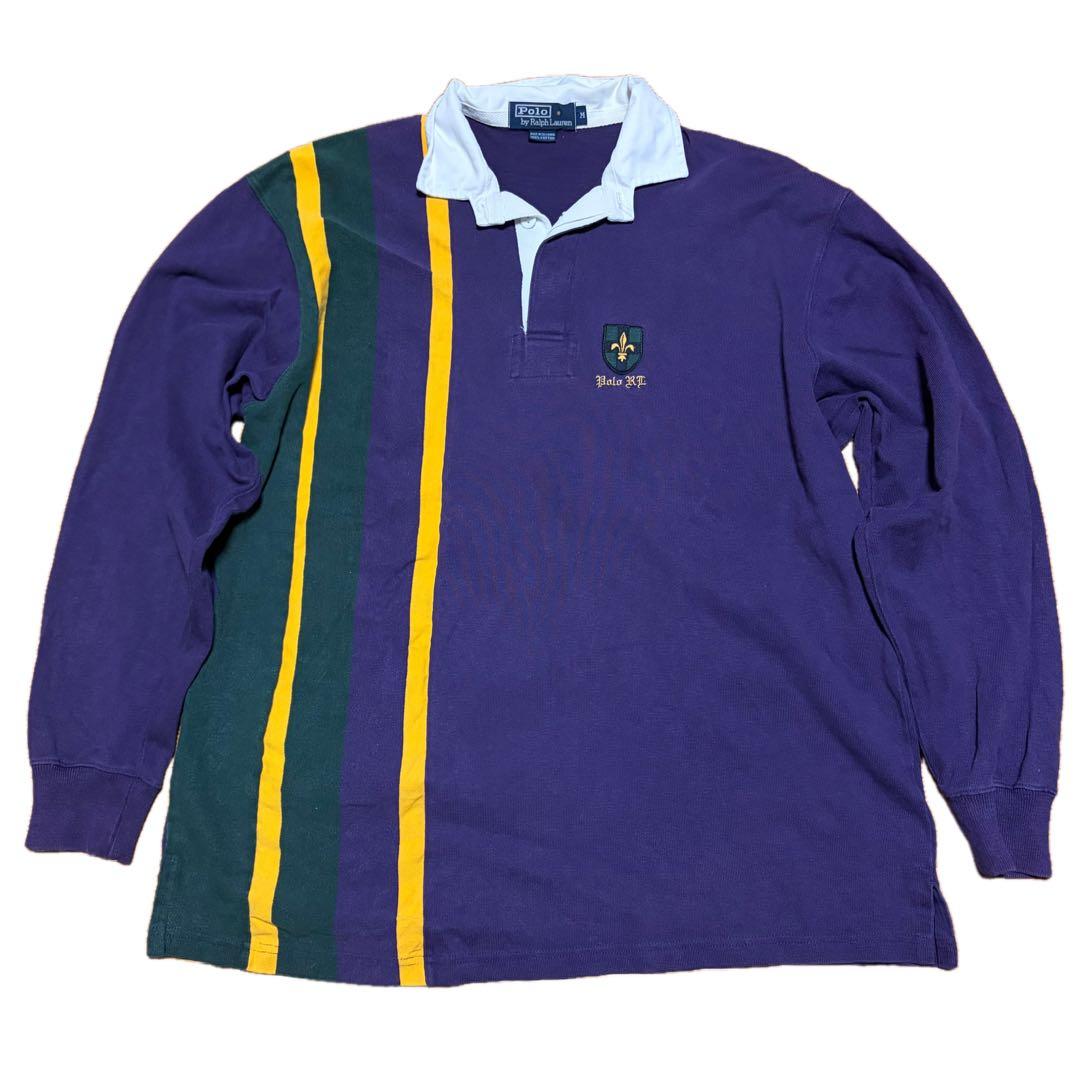 90s Polo Ralph Lauren ポロラルフローレン ラガーシャツ - メルカリ