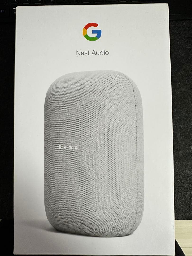 Google Nest Audio チョーク スマートスピーカー - メルカリ