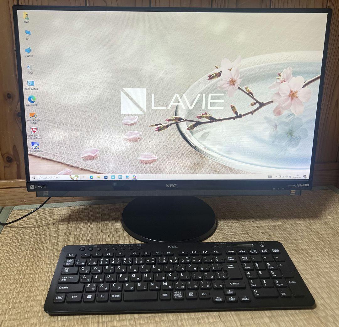 NEC　ディスクトップ　DA770/GAB NEC LAVIE Desk All-in-one DA770/GAB PC-DA770GAB [ファインブラック