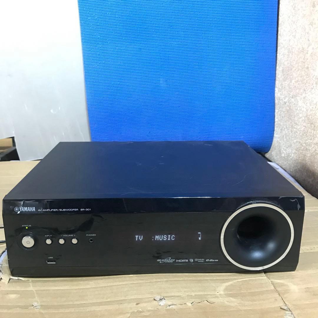 YAMAHA AVアンプ/サブウーファー SR-301 2011年製 ジャンク - メルカリ
