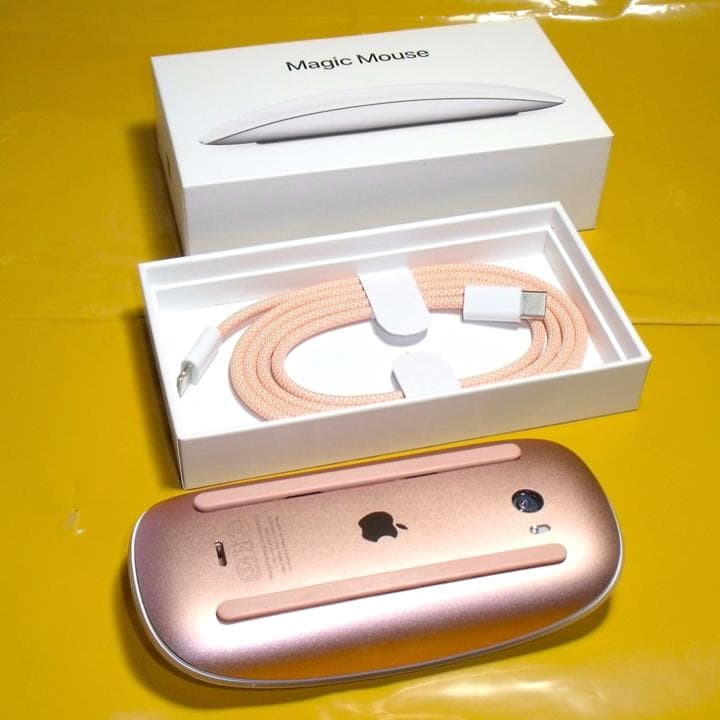 Apple Magic Mouse -Pink . iMac付属限定色ピンクSP - メルカリ