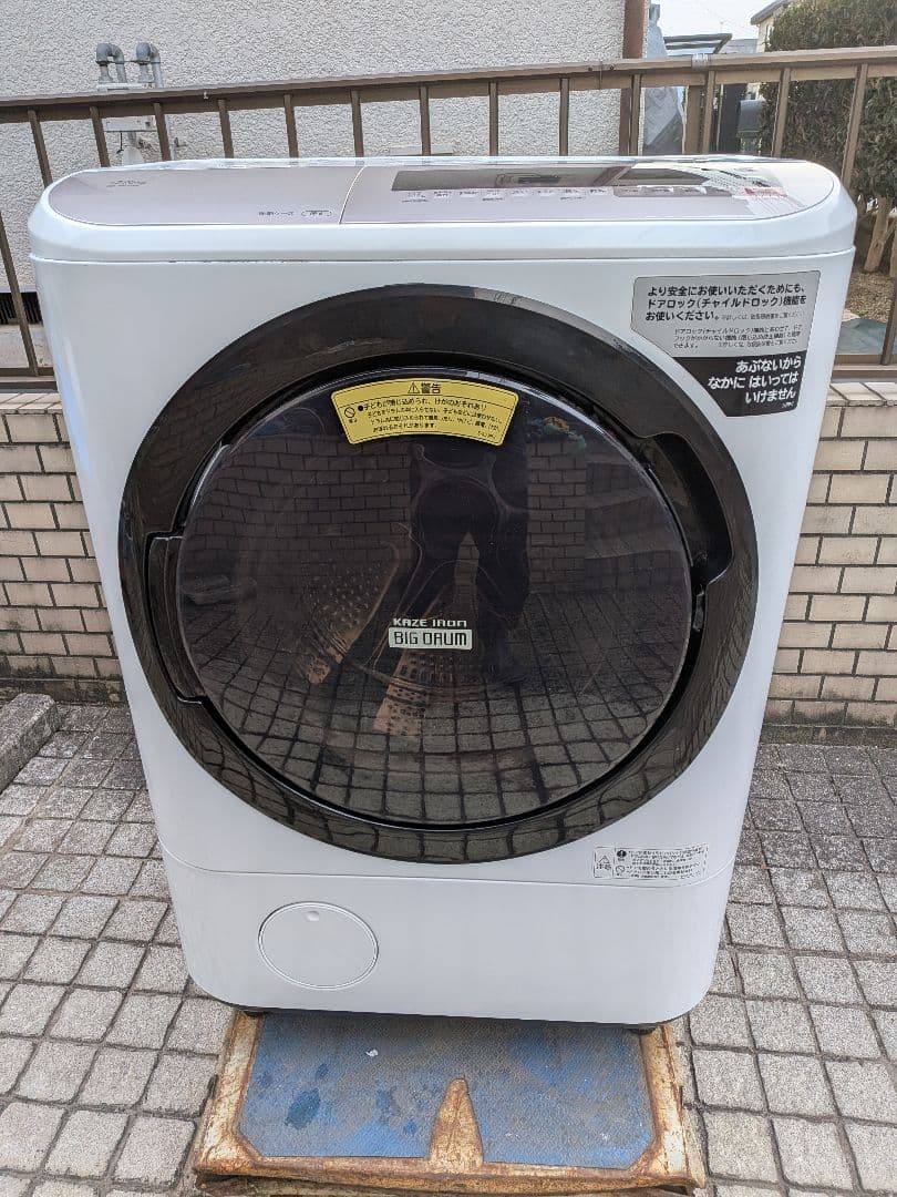 HITACHI ドラム式洗濯機 12/6kg　(直接お引き取り原則) Amazon | 日立 ドラム式洗濯乾燥機 幅60cm 洗濯11kg 乾燥6kg 左開き BD