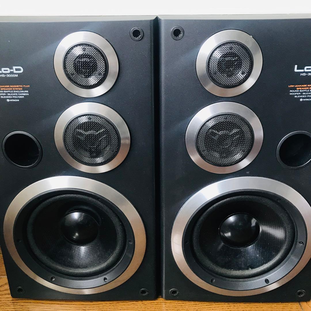 HITACHI 日立 スピーカー Lo-D ローディ HS-3000M - メルカリ
