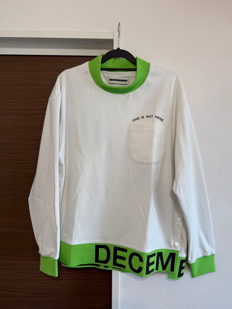 【定価26400】着用1回のみ ディセンバーメイ ゴルフ モックシャツ 定価26400】着用1回のみ ディセンバーメイ ゴルフ モックシャツ - メルカリ