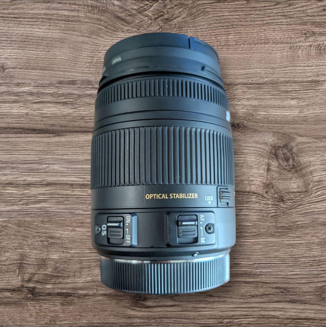 【中古】SIGMA 18-250mm F3.5-6.3 Canon用 フード付