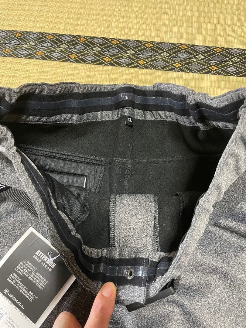 ジャッカルソフトシェルパンツType2 ヘザーグレーXL - メルカリ