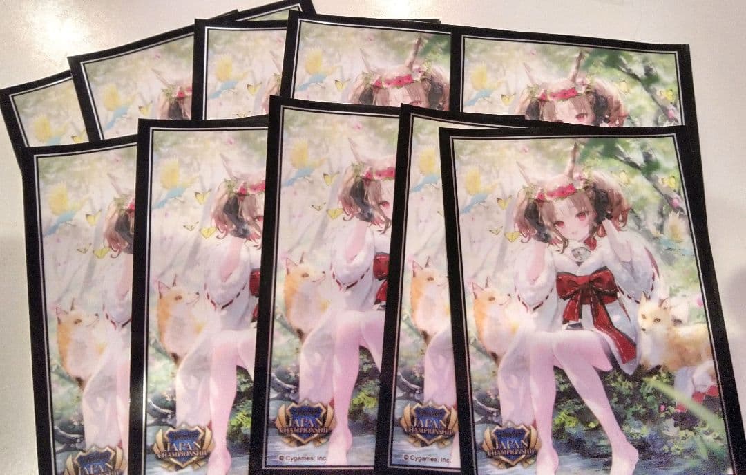 シャドウバースエボルヴ JCS 2024 セッカ スリーブ10枚 - メルカリ