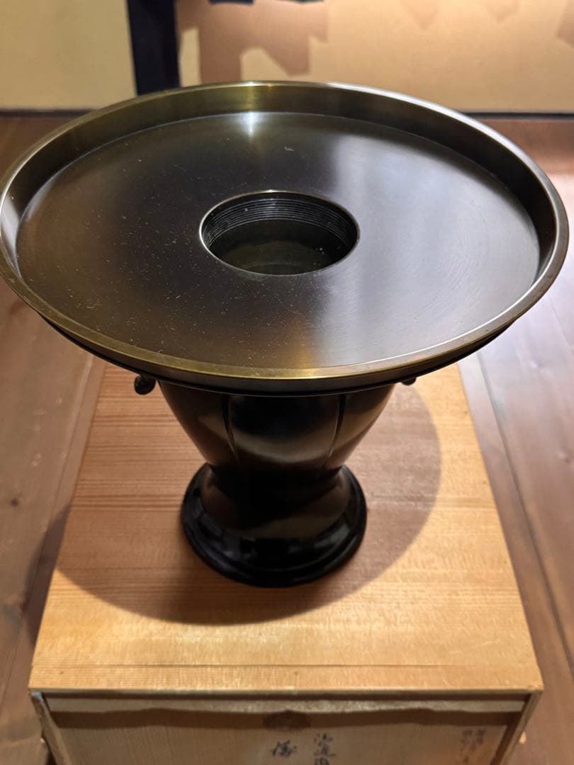 ❣️1月末まで4万円引❣️ 華道（清水琉家元好）　華器　花器【共箱付き】 b5a7ee50e93e0f4c7c7303801ff548