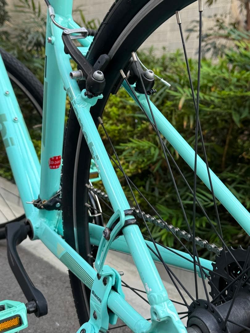 消耗品新品交換済み☆ビアンキ C-SPORTS 1 クロスバイク 47サイズ