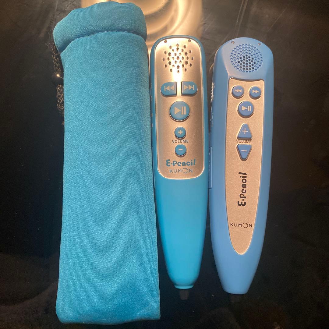 Kumon E-Pencil 青色 音声再生機能 E-Pencil 音声再生機能付き 青 - メルカリ