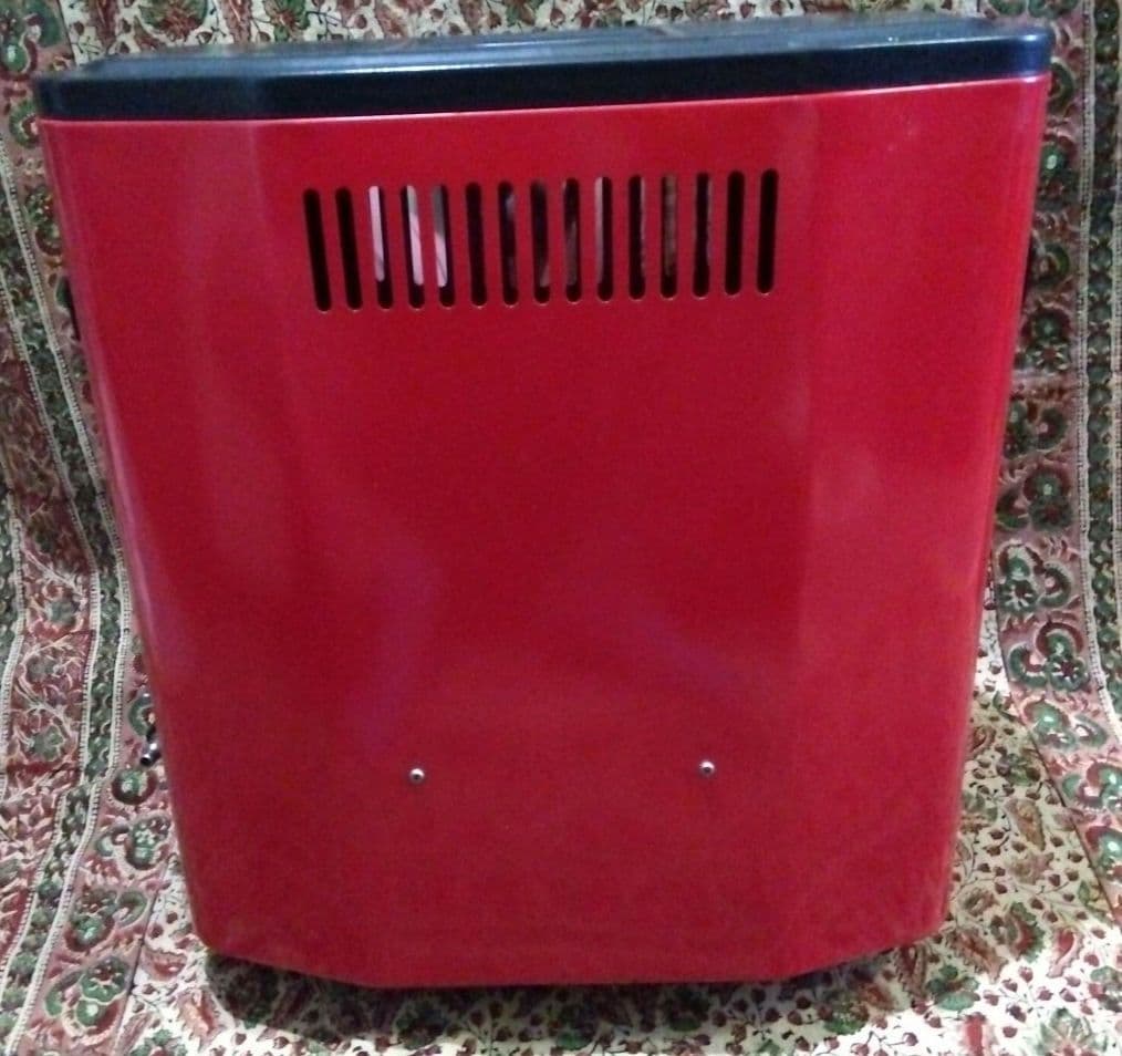 昭和レトロ】希少♢NATIONAL S-3200 ストーブ 赤黒…LPガス用 - メルカリ