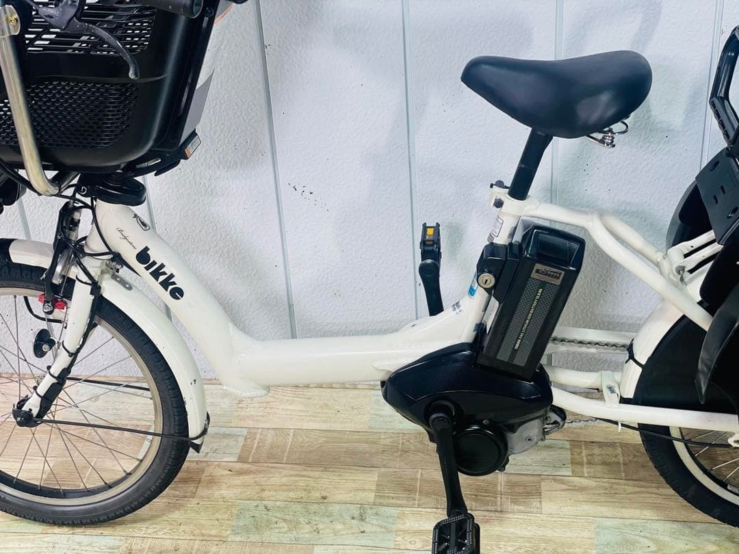 ☆3070ブリヂストン12.8アンペア 20インチ子供乗せ電動アシスト自転車