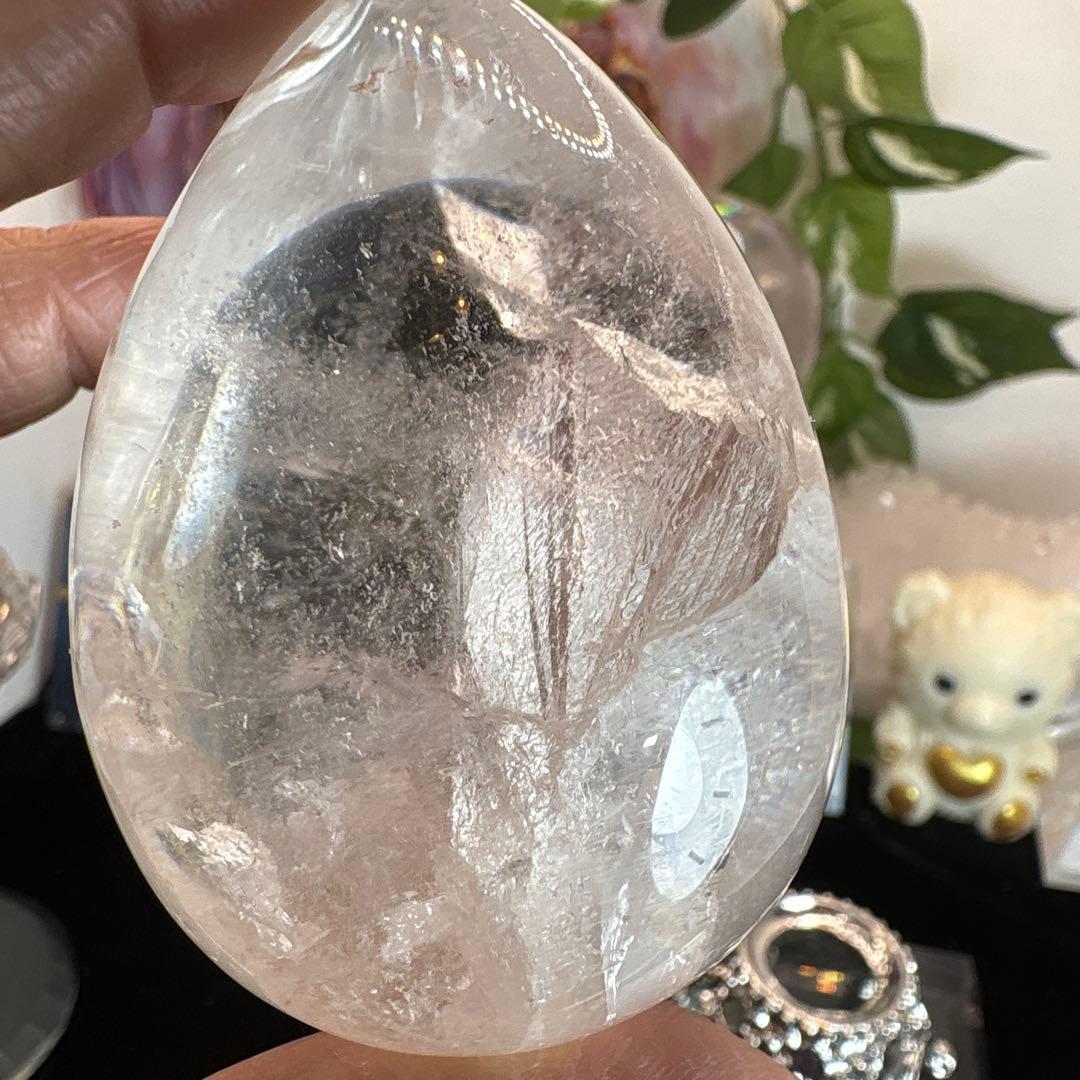 レア♡水晶Bigたまごちゃん♡クォーツインクォーツ♡No.1797 ee0c584b2f59687e8fc3de51049e8c