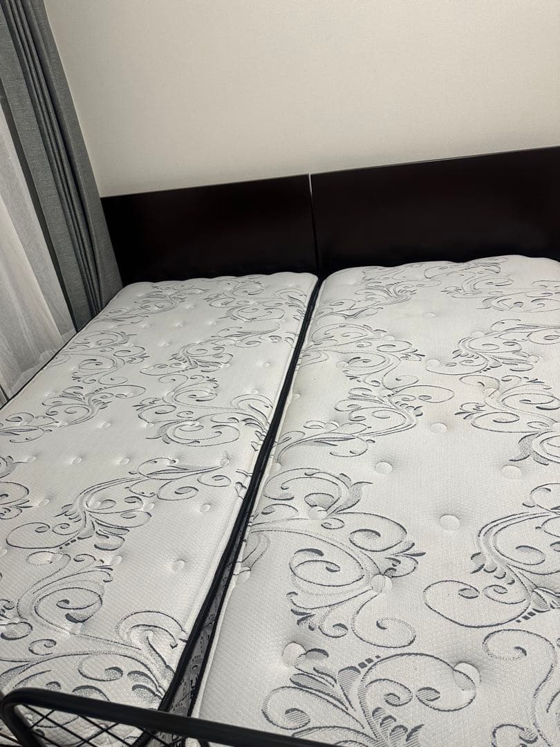 直接引き取り】Sealy シーリー シングル マットレス 2台 - ダブル