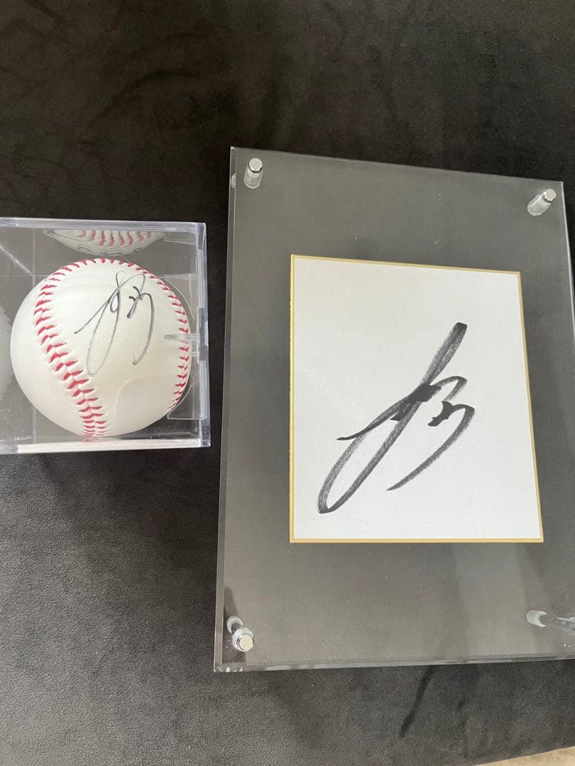 周東 サイン色紙 サインボール - メルカリ