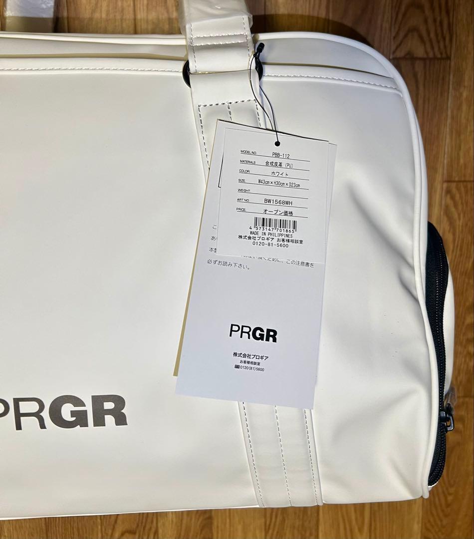 PRGR プロギア ゴルフ ボストンバッグ PBB-112 BW1565 未使用 - メルカリ