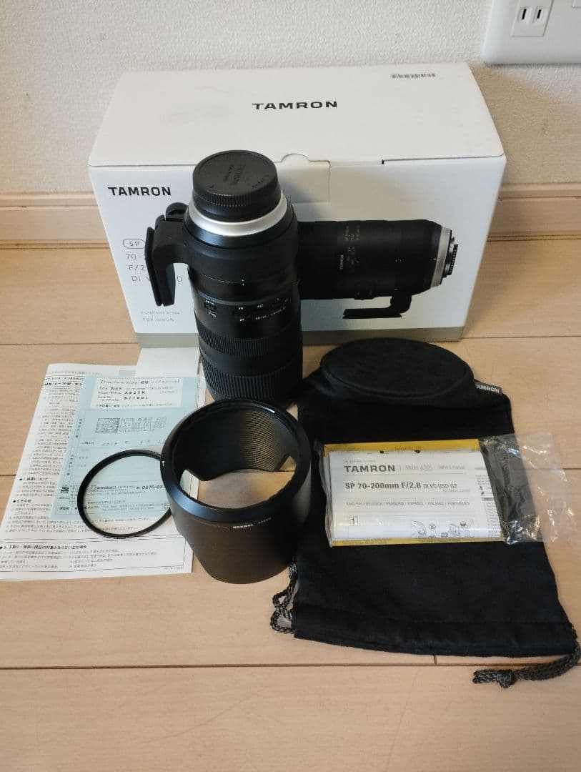 【送料込不可】TAMRON SP 70-200mm A025N ニコン用 Amazon.com : Tamron SP 70-200mm F/2.8 Di VC USD G2 Lens (A025) for