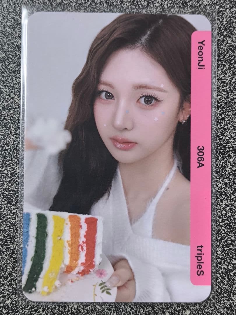 QR使用済 tripleS ヨンジ BB306a YeonJi - メルカリ