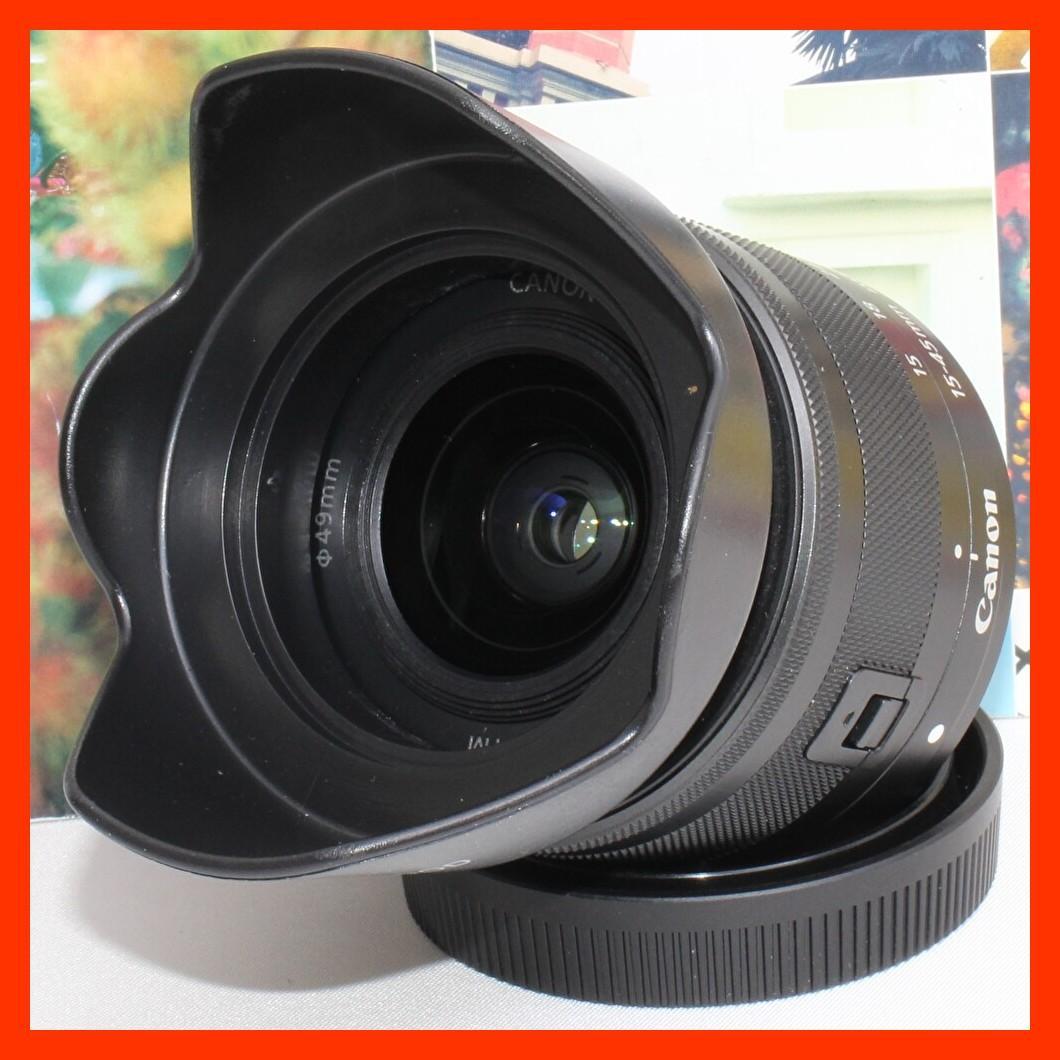 ❤️手ぶれ補正内蔵❤️キャノン EF-M 15-45 mm IS STM❤️ - メルカリ