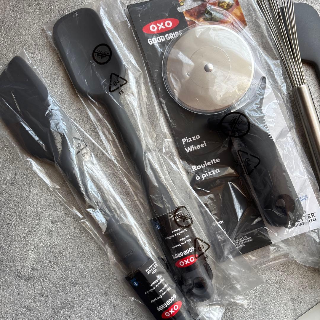 OXO オクソー シリコン スパチュラ ピザカッター 霜鳥製作所