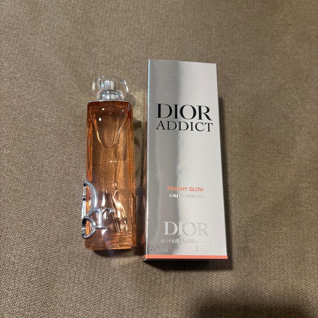 【新品】ディオールDIOR アディクトピーチーグロウオードゥパルファン 50ml DIOR】 ディオール アディクト ピーチー グロウ - オー ドゥ