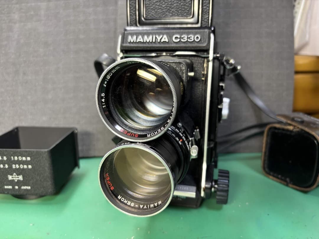 本物の存在感！ マミヤ C330 プロフェッショナル180mm F4.5 美品