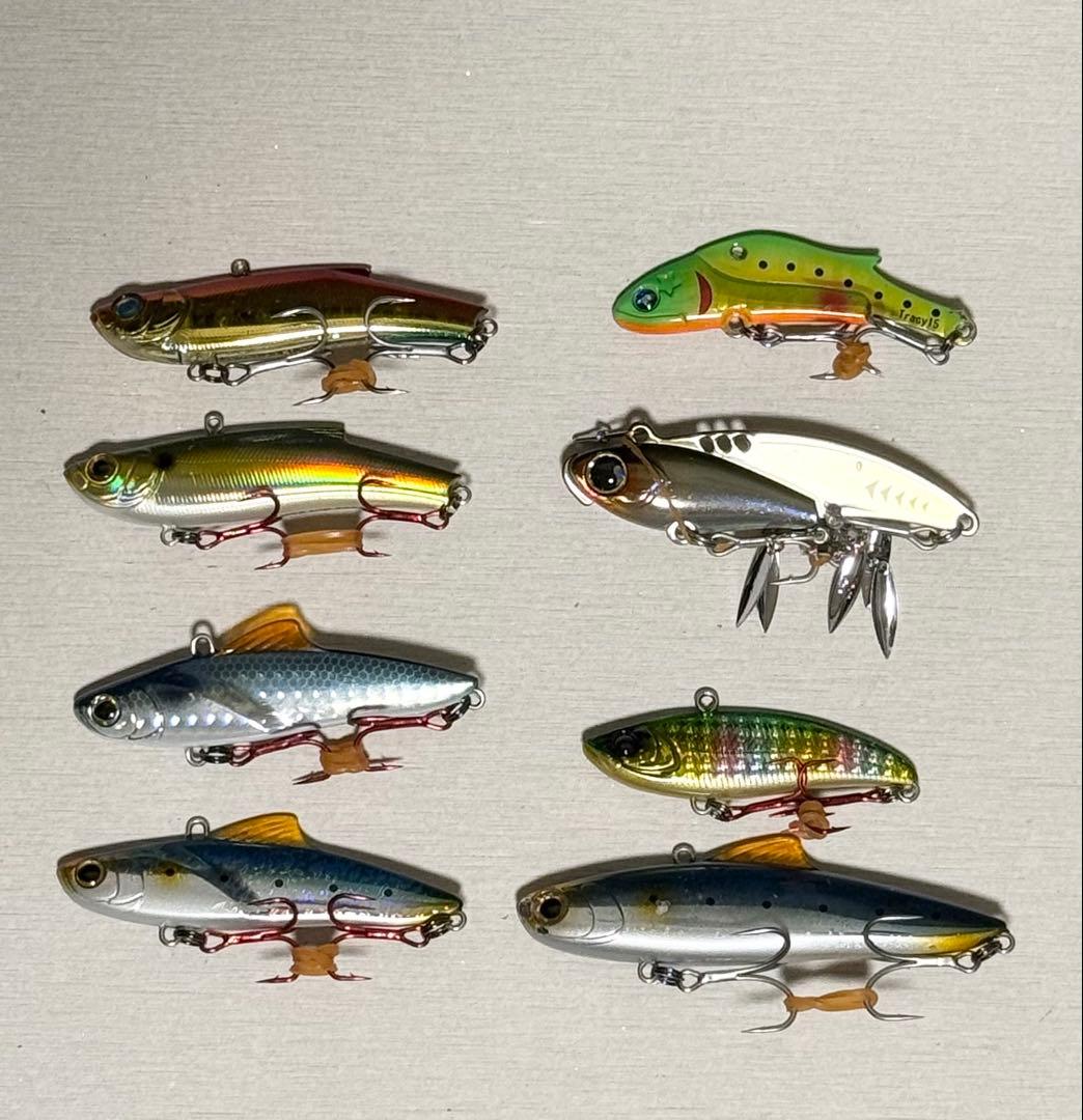 シーバスルアー バイブレーション 8点セット - メルカリ