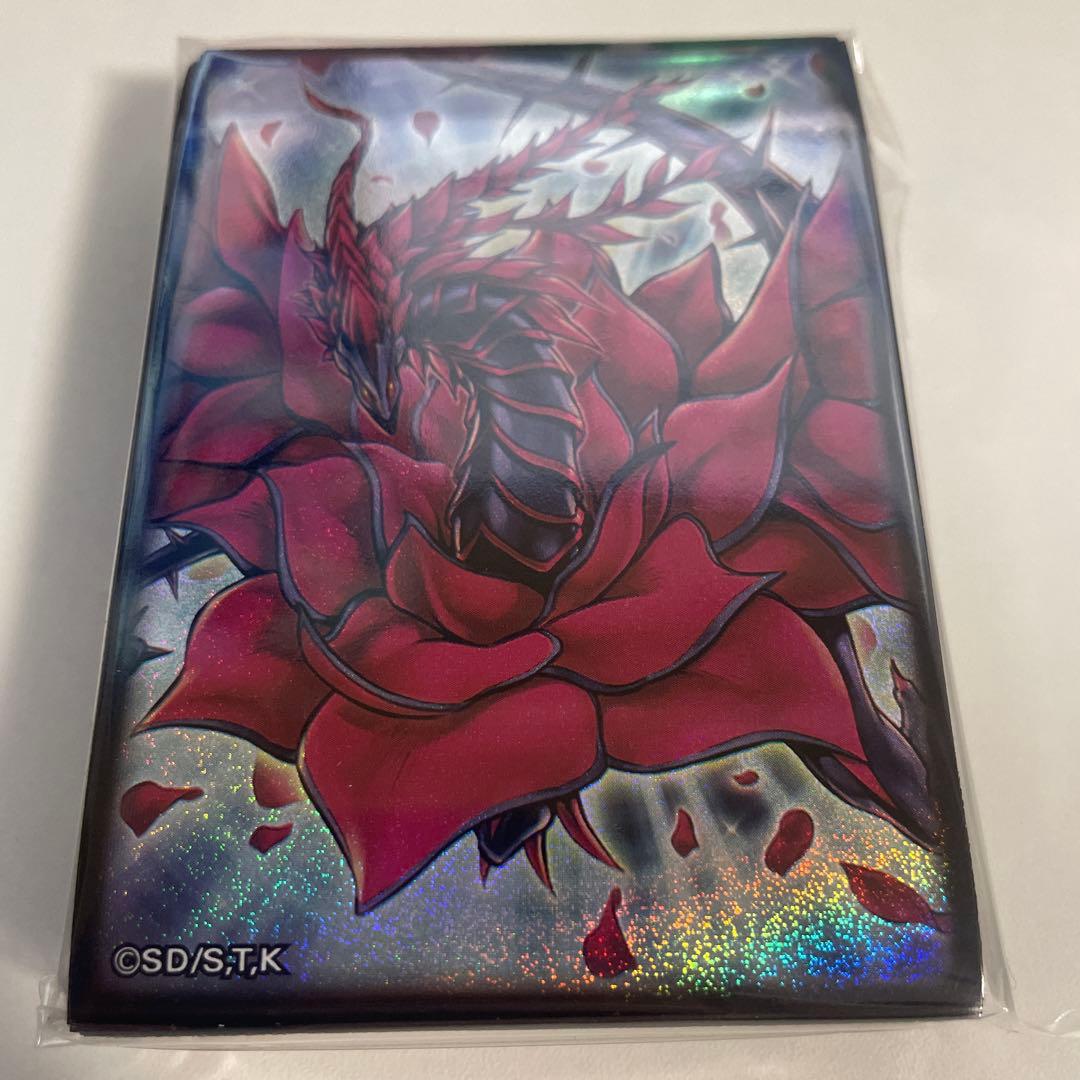 遊戯王】ブラックローズドラゴン スリーブ【新品・未開封】 - メルカリ