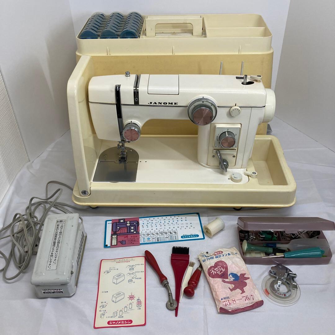 No.172 JANOME ジャノメ MODEL 802 電動ミシン トピアA - メルカリ