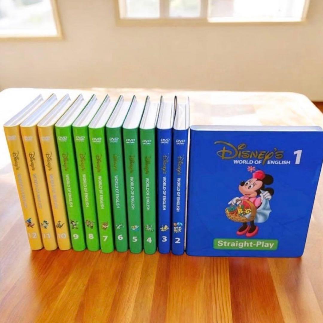 Disney's World of English 1-12 DVDセット - メルカリ