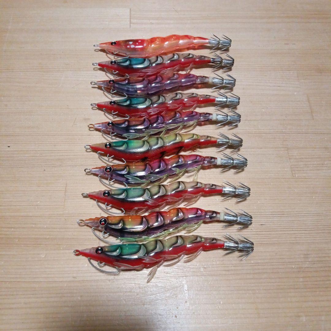 残り1組早い者勝ち デュエル パタパタ オーロラカラー エギ 3.5号 10本