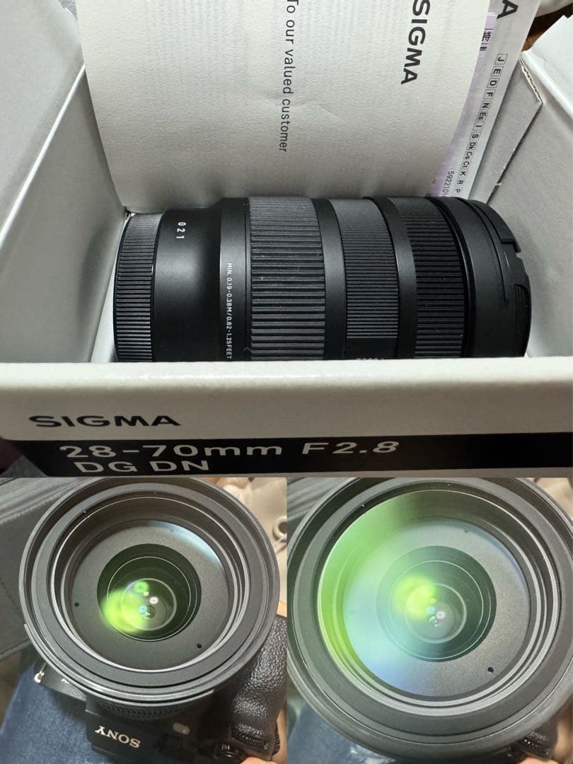 美品　SIGMA 28-70mm F2.8 DG DN SONY 新品)SIGMA (シグマ) Contemporary 28-70mm F2.8 DG DN (ソニーE用