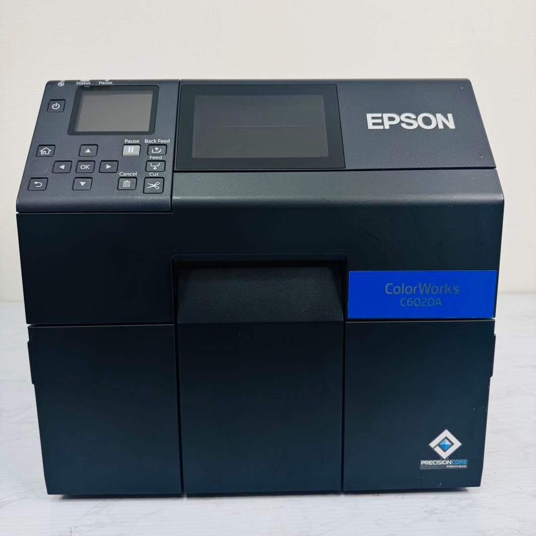 EPSON CW-C6020A 業務用 カラーラベルプリンター オートカッター