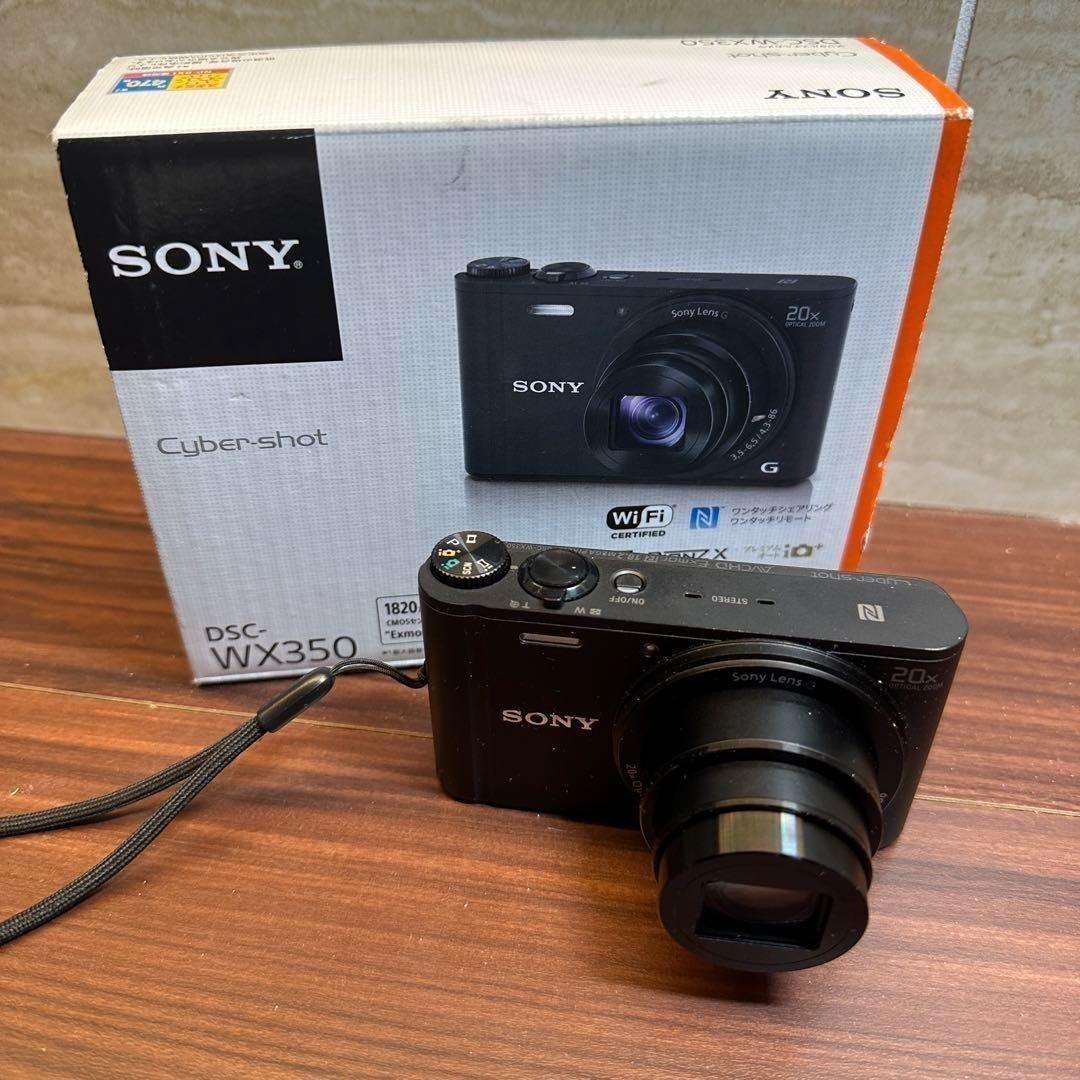 SONY Cyber-shot DSC-WX350 デジカメ 2733 Amazon.com : Sony DSCWX350 18 MP Digital Camera (Black) : Electronics