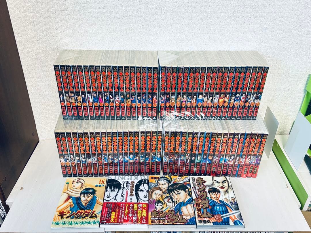 【78冊セット】キングダム 1〜74巻 全巻セット 集英社（SHUEISHA） キングダム 1〜78巻 全巻セット 全巻新品 : 奈良