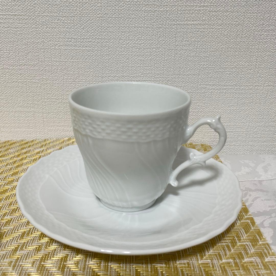 リチャードジノリ ベッキオホワイト カップ&ソーサ 5客 - メルカリ