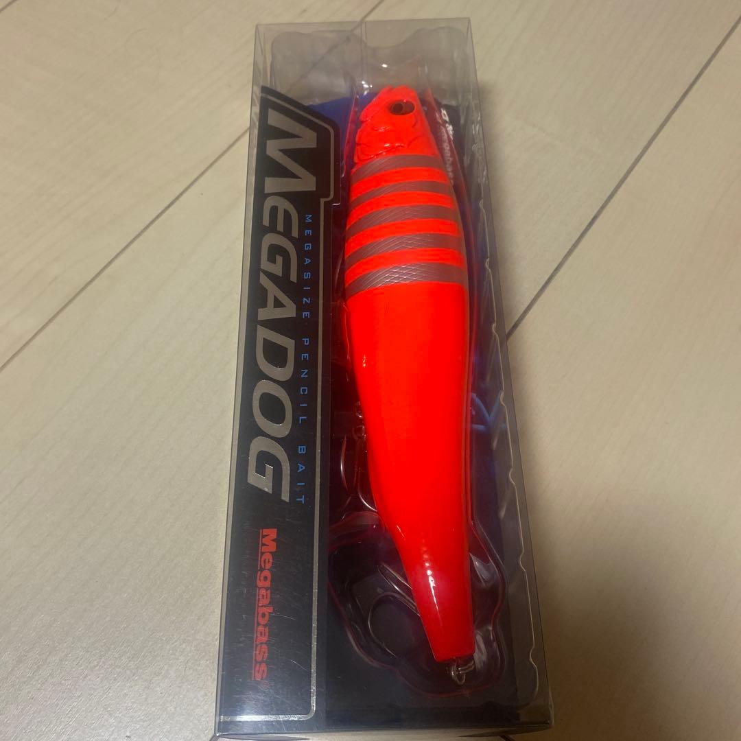 メガバス　メガドッグ 220 レッドシルバーストライプ メガドッグ220 レッドシルバーストライプ tengaカラー - メルカリ